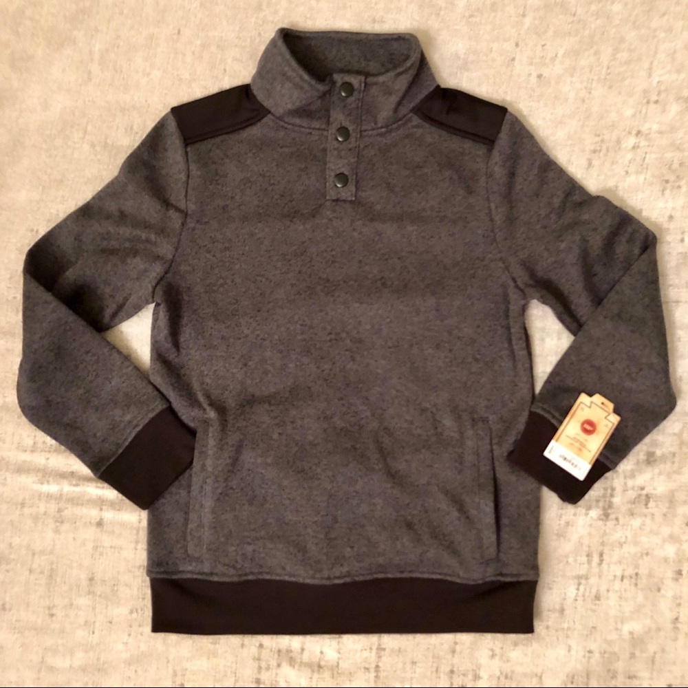 NWT Urban Pipeline Boys Mock-neck Pullover - M